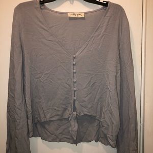 Grey Molly Green Top